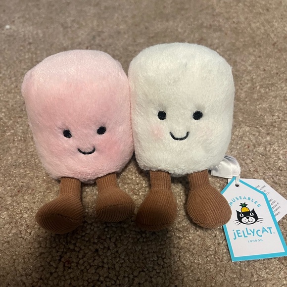 Jellycat Marshmallow Set New With Tags - Picture 2 of 8